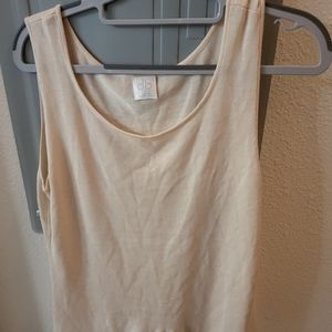 DB Life Tank Top Women's Size Medium Cream